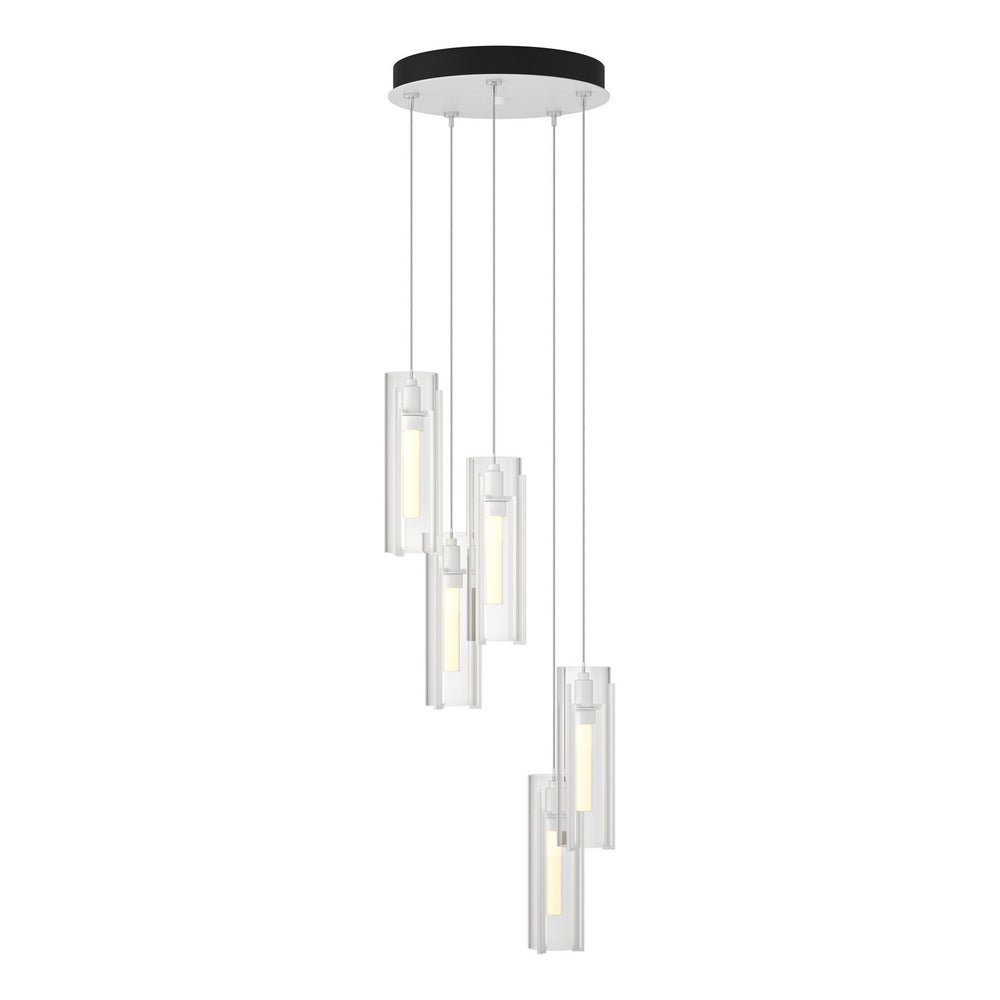 Hubbardton Forge - LED Pendant - Exos Glass - White- Union Lighting Luminaires Decor