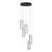 Hubbardton Forge - LED Pendant - Exos Glass - Oil Rubbed Bronze- Union Lighting Luminaires Decor