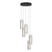 Hubbardton Forge - LED Pendant - Exos Glass - Natural Iron- Union Lighting Luminaires Decor