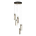 Hubbardton Forge - LED Pendant - Exos Glass - Soft Gold- Union Lighting Luminaires Decor