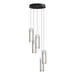 Hubbardton Forge - LED Pendant - Exos Glass - Ink- Union Lighting Luminaires Decor