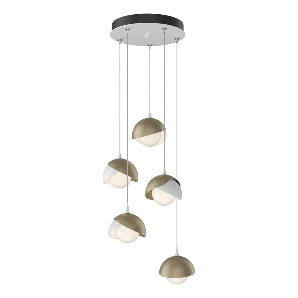 Hubbardton Forge - LED Pendant - Brooklyn - White- Union Lighting Luminaires Decor