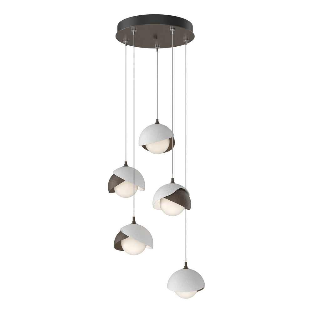 Hubbardton Forge - LED Pendant - Brooklyn - Bronze- Union Lighting Luminaires Decor