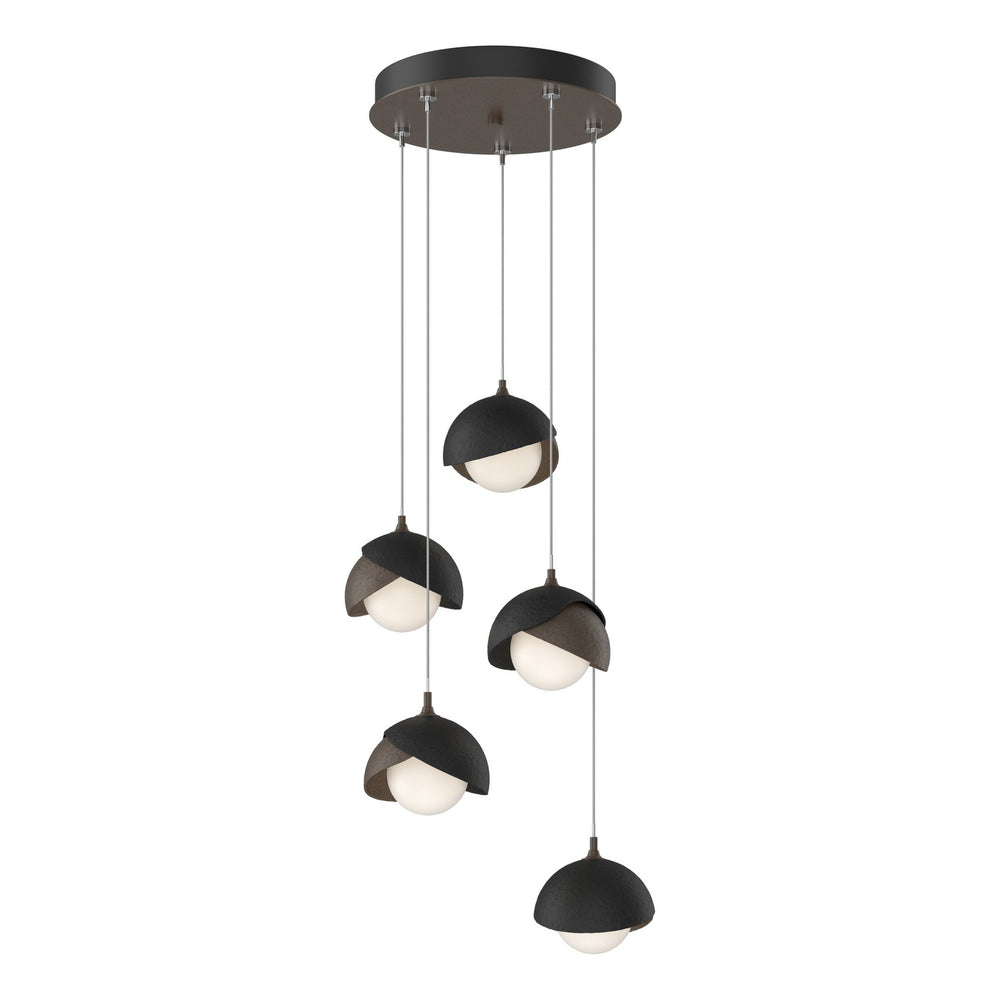 Hubbardton Forge - LED Pendant - Brooklyn - Bronze- Union Lighting Luminaires Decor