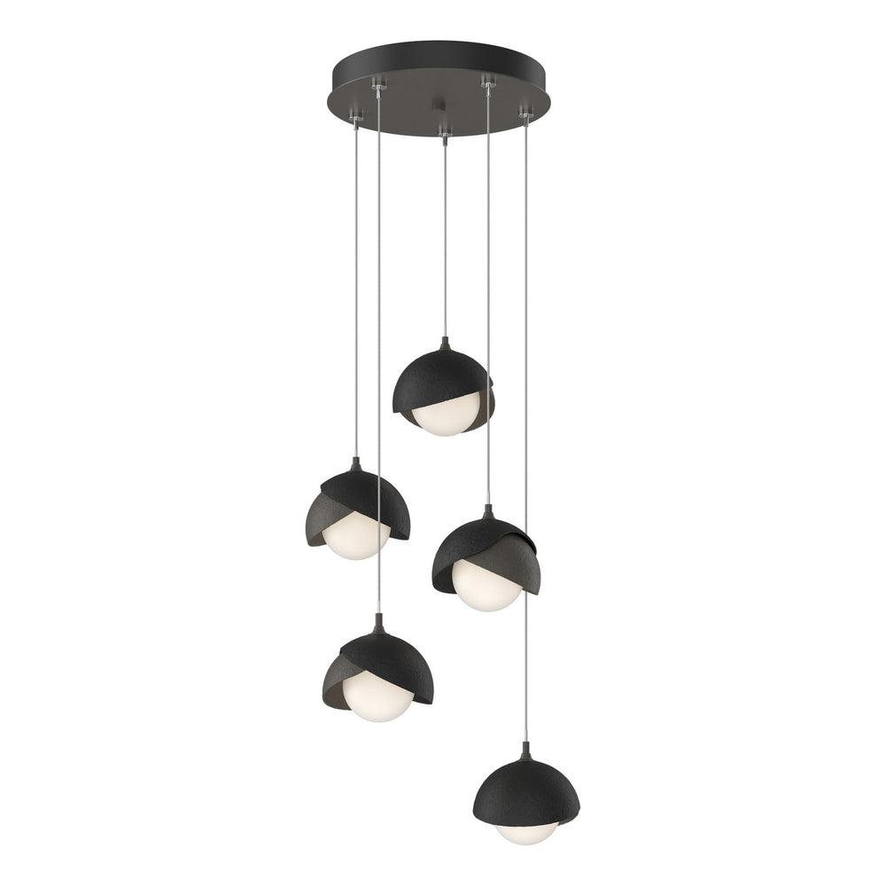 Hubbardton Forge - LED Pendant - Brooklyn - Dark Smoke- Union Lighting Luminaires Decor