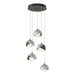 Hubbardton Forge - LED Pendant - Brooklyn - Dark Smoke- Union Lighting Luminaires Decor