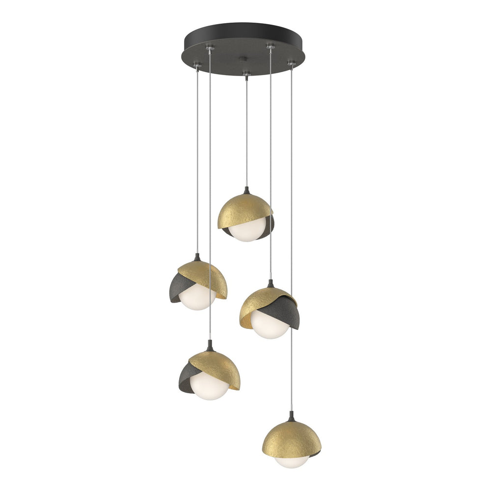 Hubbardton Forge - LED Pendant - Brooklyn - Natural Iron- Union Lighting Luminaires Decor