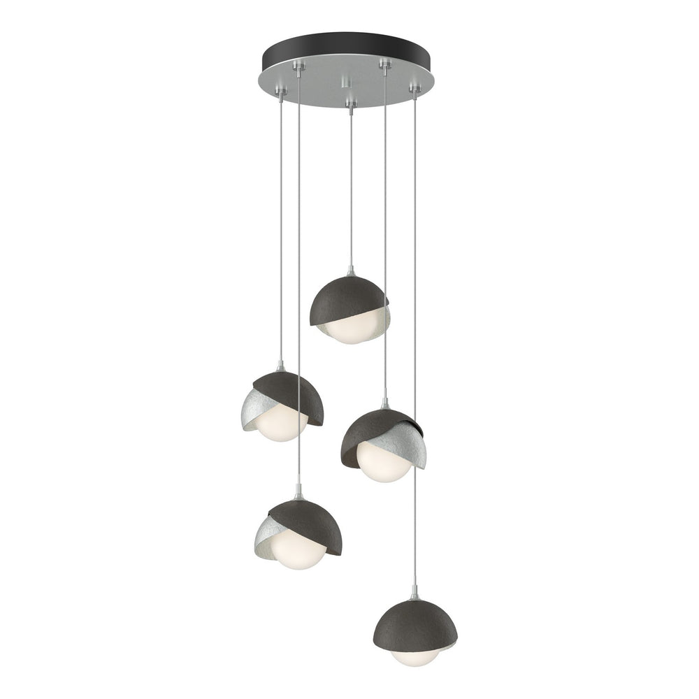 Hubbardton Forge - LED Pendant - Brooklyn - Vintage Platinum- Union Lighting Luminaires Decor