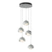 Hubbardton Forge - LED Pendant - Brooklyn - Vintage Platinum- Union Lighting Luminaires Decor