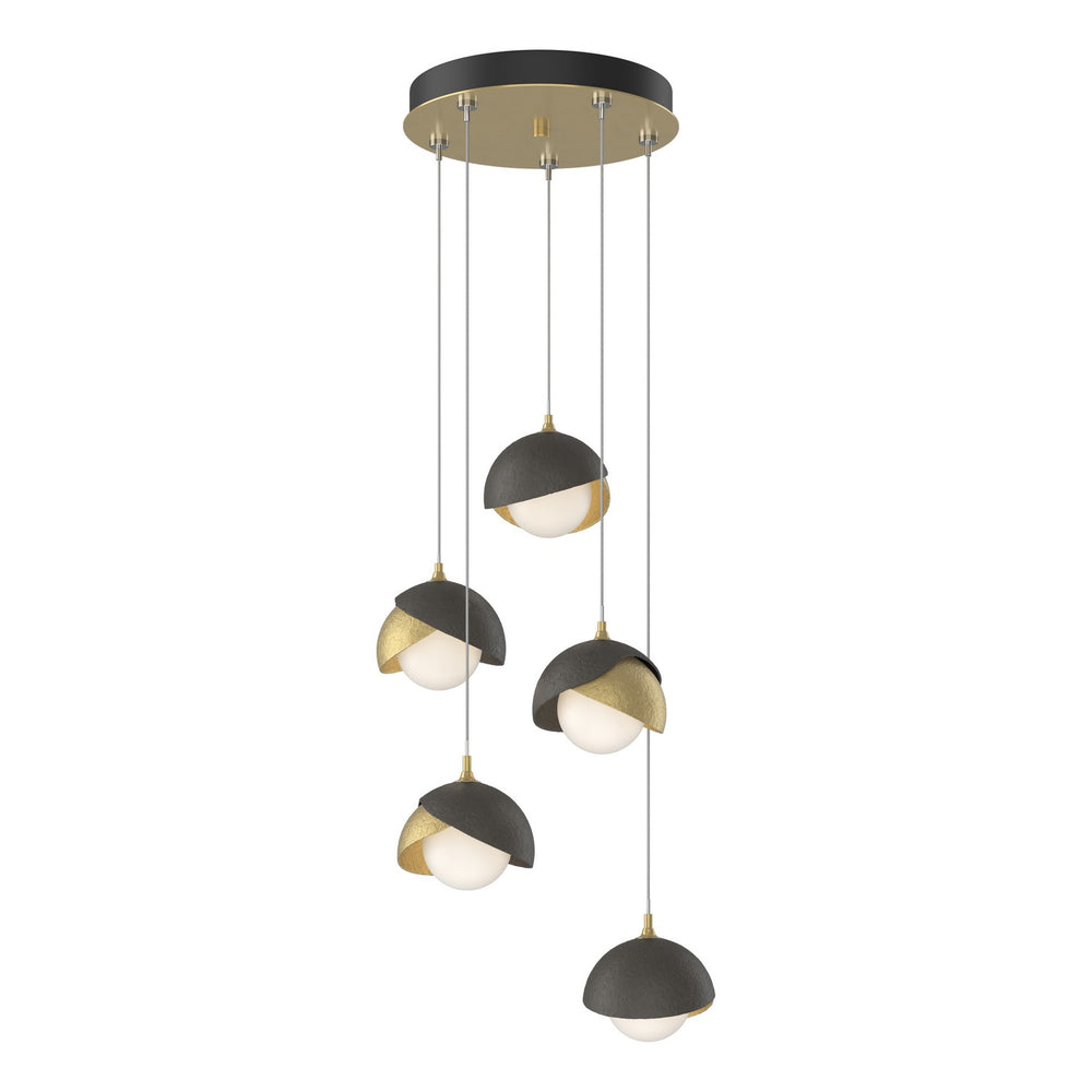 Hubbardton Forge - LED Pendant - Brooklyn - Modern Brass- Union Lighting Luminaires Decor