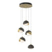 Hubbardton Forge - LED Pendant - Brooklyn - Modern Brass- Union Lighting Luminaires Decor