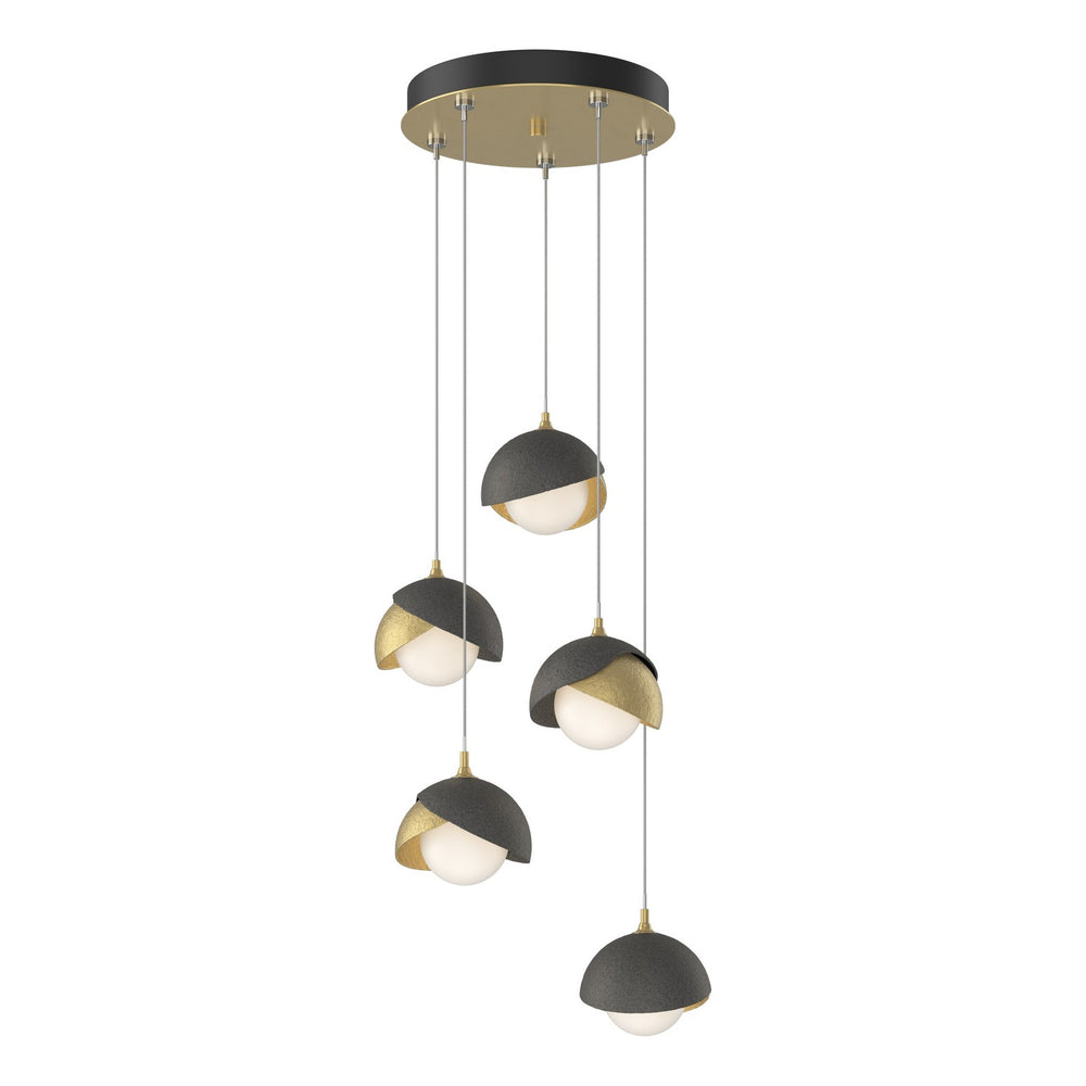 Hubbardton Forge - LED Pendant - Brooklyn - Modern Brass- Union Lighting Luminaires Decor