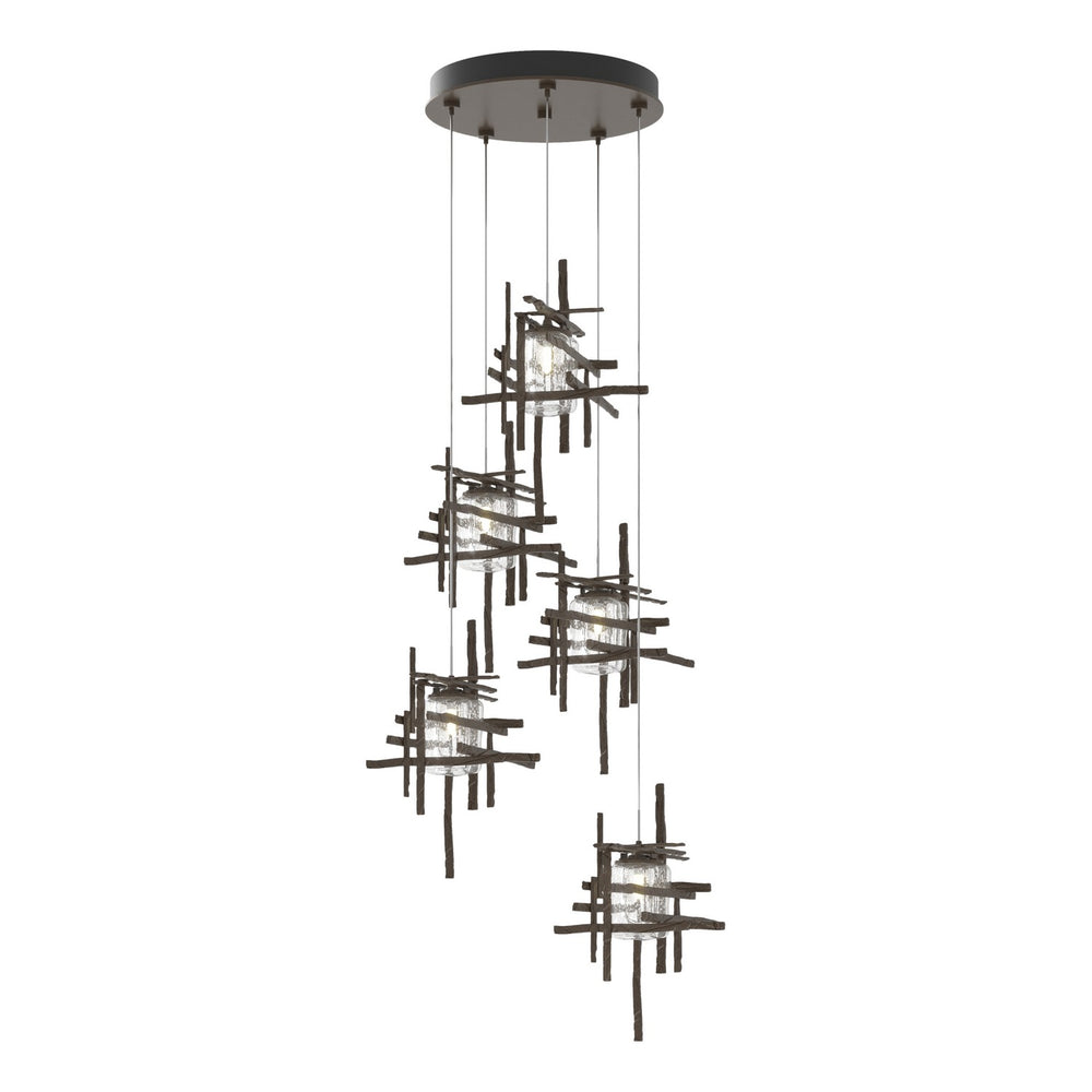 Hubbardton Forge - LED Pendant - Tura - Bronze- Union Lighting Luminaires Decor