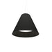 Accord Lighting - LED Pendant - Conical - Charcoal- Union Lighting Luminaires Decor