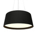 Accord Lighting - LED Pendant - Conical - Charcoal- Union Lighting Luminaires Decor