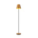 Accord Lighting - One Light Floor Lamp - Conical - Teak- Union Lighting Luminaires Decor