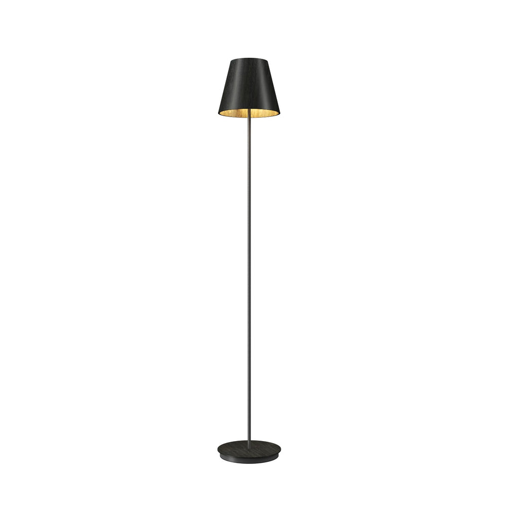 Accord Lighting - One Light Floor Lamp - Conical - Charcoal- Union Lighting Luminaires Decor