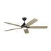 "Generation Lighting Canada. - 60"Ceiling Fan - Lowden - Aged Pewter- Union Lighting Luminaires Decor"