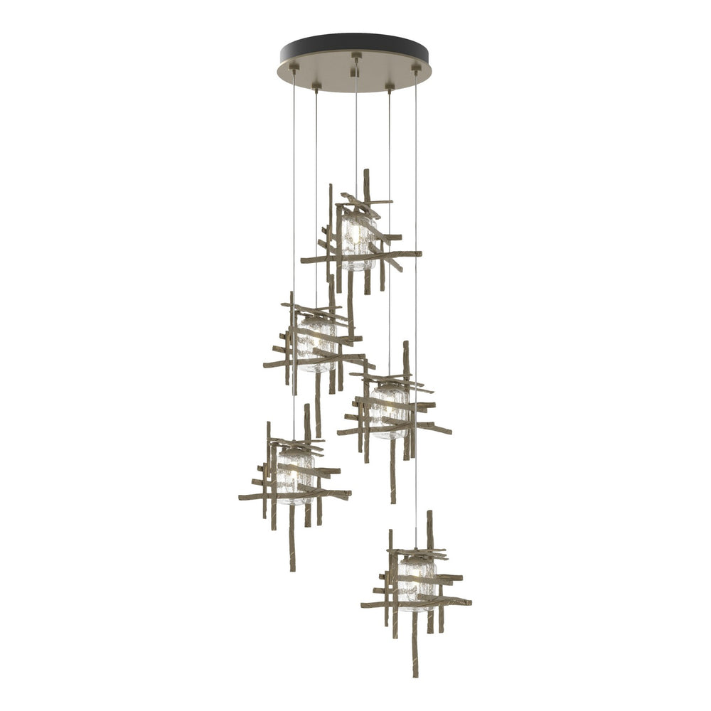 Hubbardton Forge - LED Pendant - Tura - Soft Gold- Union Lighting Luminaires Decor