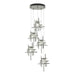 Hubbardton Forge - LED Pendant - Tura - Sterling- Union Lighting Luminaires Decor