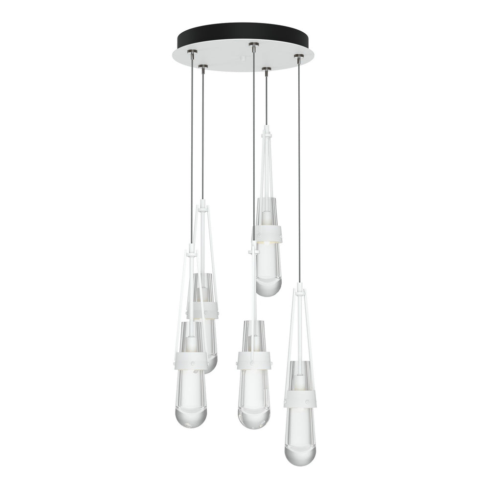 Hubbardton Forge - LED Pendant - Link - White- Union Lighting Luminaires Decor