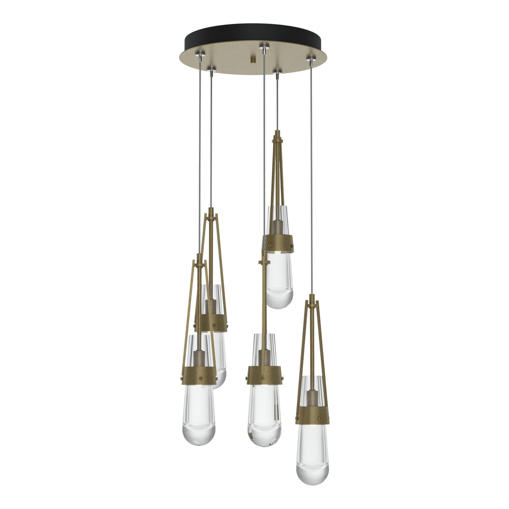 Hubbardton Forge - LED Pendant - Link - Soft Gold- Union Lighting Luminaires Decor