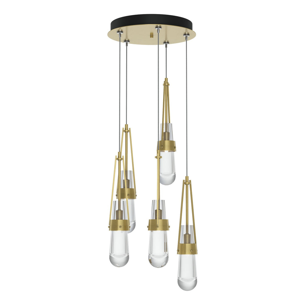 Hubbardton Forge - LED Pendant - Link - Modern Brass- Union Lighting Luminaires Decor