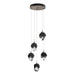 Hubbardton Forge - LED Pendant - Chrysalis - Bronze- Union Lighting Luminaires Decor