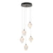 Hubbardton Forge - LED Pendant - Chrysalis - Dark Smoke- Union Lighting Luminaires Decor