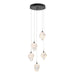 Hubbardton Forge - LED Pendant - Chrysalis - Black- Union Lighting Luminaires Decor