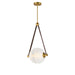 ET2 - LED Pendant - Dispatch - Natural Aged Brass- Union Lighting Luminaires Decor