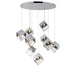 ET2 - LED Pendant - Ice Cube - Polished Chrome- Union Lighting Luminaires Decor