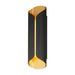 ET2 - LED Outdoor Wall Lamp - Folio - Black / Gold- Union Lighting Luminaires Decor
