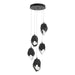 Hubbardton Forge - LED Pendant - Chrysalis - Black- Union Lighting Luminaires Decor