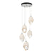 Hubbardton Forge - LED Pendant - Chrysalis - Vintage Platinum- Union Lighting Luminaires Decor