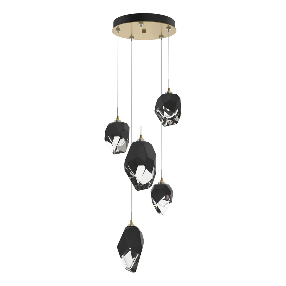 Hubbardton Forge - LED Pendant - Chrysalis - Modern Brass- Union Lighting Luminaires Decor