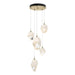 Hubbardton Forge - LED Pendant - Chrysalis - Modern Brass- Union Lighting Luminaires Decor