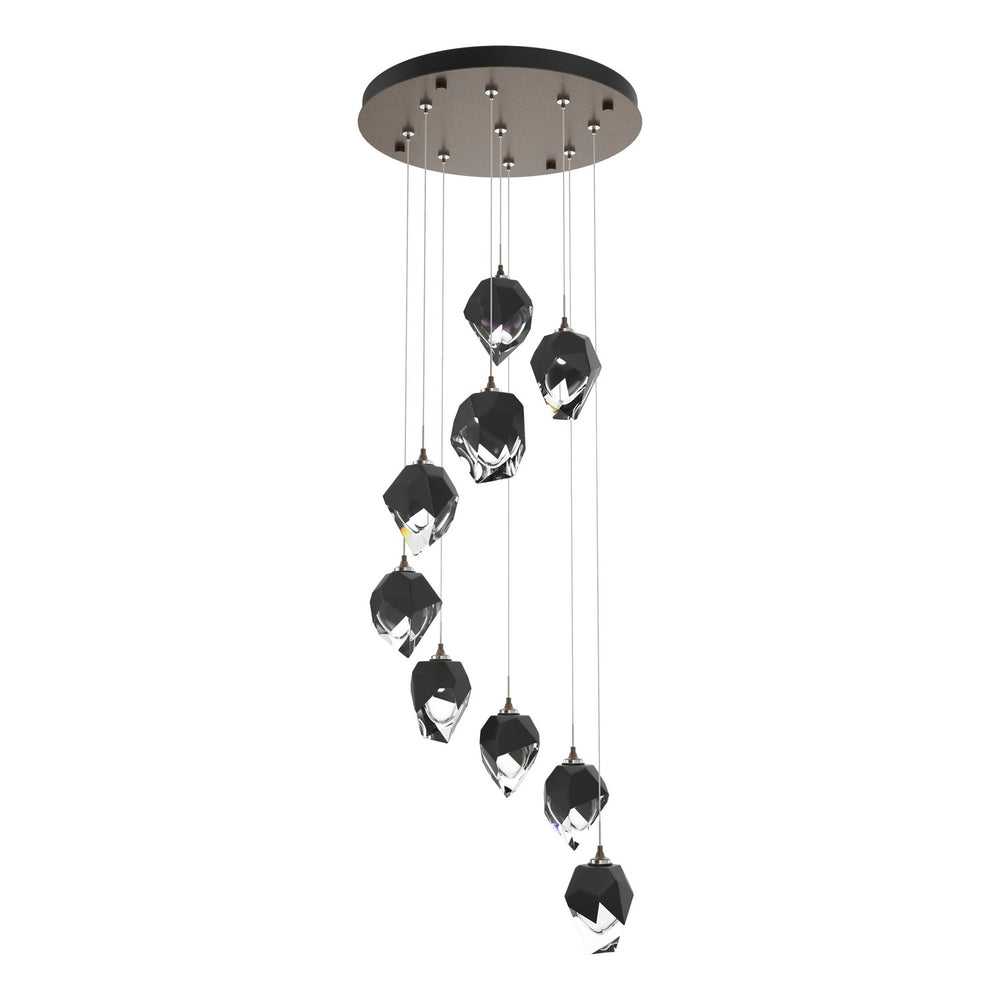 Hubbardton Forge - LED Pendant - Chrysalis - Bronze- Union Lighting Luminaires Decor