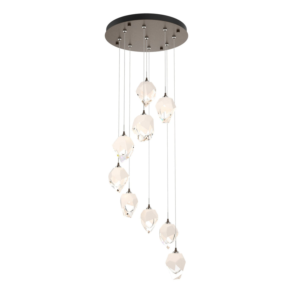 Hubbardton Forge - LED Pendant - Chrysalis - Bronze- Union Lighting Luminaires Decor