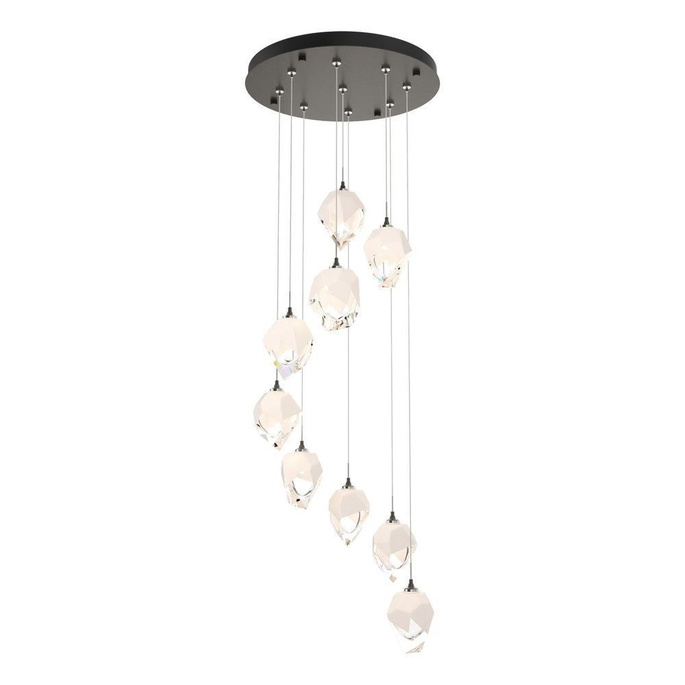 Hubbardton Forge - LED Pendant - Chrysalis - Dark Smoke- Union Lighting Luminaires Decor