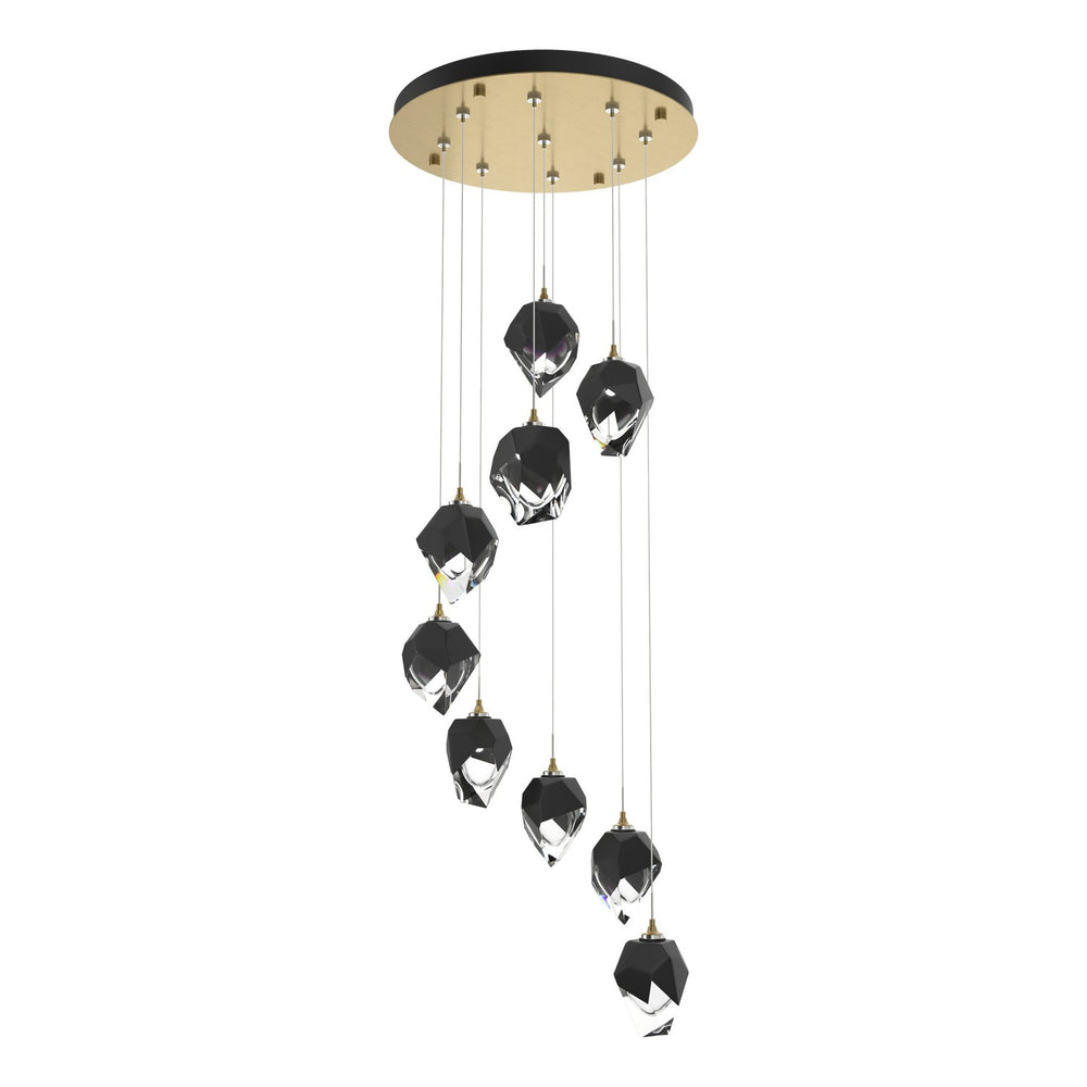Hubbardton Forge - LED Pendant - Chrysalis - Modern Brass- Union Lighting Luminaires Decor