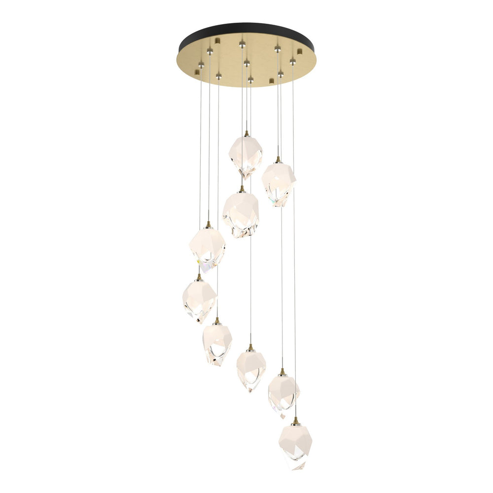 Hubbardton Forge - LED Pendant - Chrysalis - Modern Brass- Union Lighting Luminaires Decor