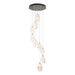 Hubbardton Forge - LED Pendant - Chrysalis - Dark Smoke- Union Lighting Luminaires Decor