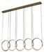 PageOne - LED Pendant - Eternal - Satin Antique Brass- Union Lighting Luminaires Decor