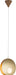 PageOne - LED Pendant - Perla - Satin Antique Brass- Union Lighting Luminaires Decor