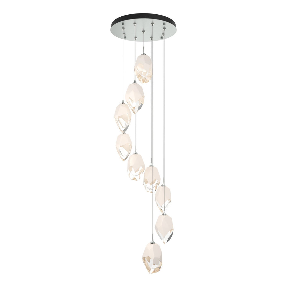 Hubbardton Forge - LED Pendant - Chrysalis - Vintage Platinum- Union Lighting Luminaires Decor