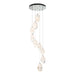 Hubbardton Forge - LED Pendant - Chrysalis - Vintage Platinum- Union Lighting Luminaires Decor