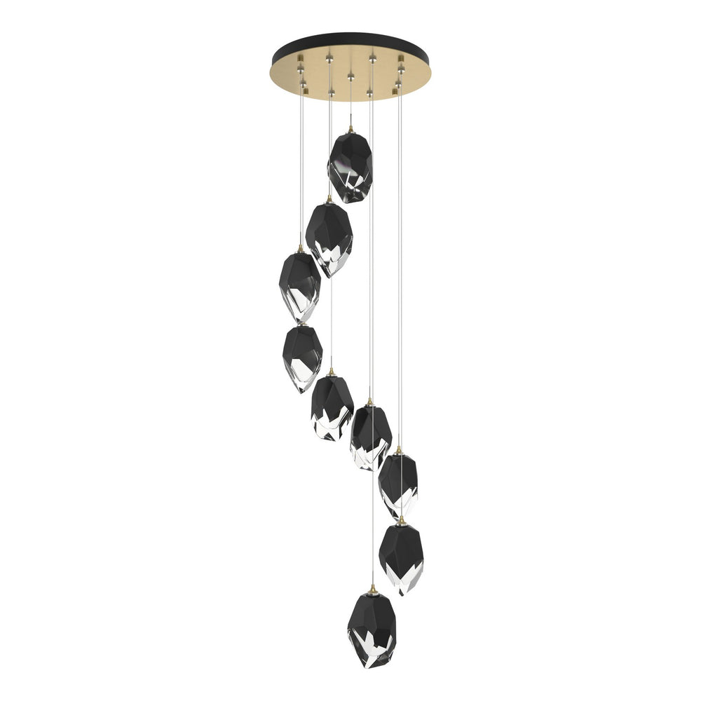 Hubbardton Forge - LED Pendant - Chrysalis - Modern Brass- Union Lighting Luminaires Decor
