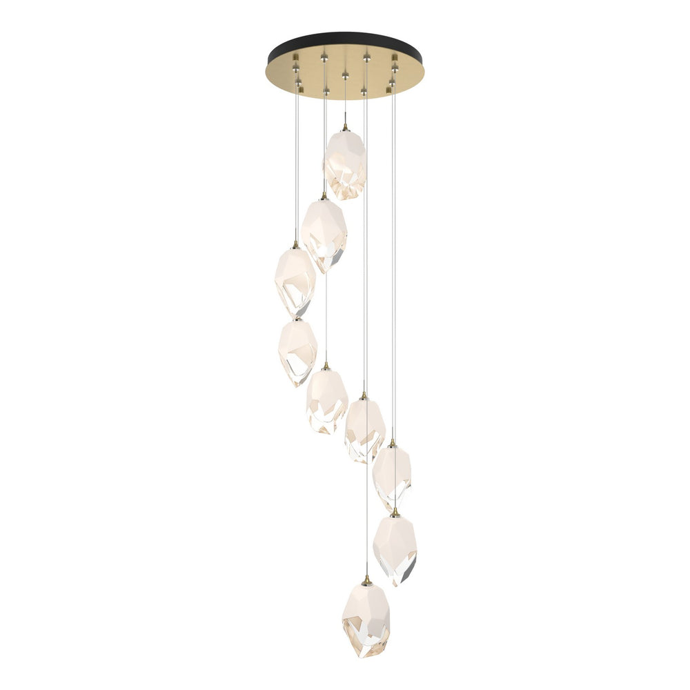 Hubbardton Forge - LED Pendant - Chrysalis - Modern Brass- Union Lighting Luminaires Decor