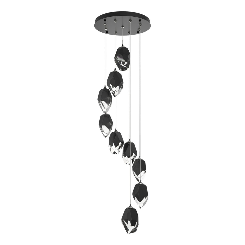 Hubbardton Forge - LED Pendant - Chrysalis - Ink- Union Lighting Luminaires Decor